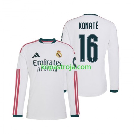 Billiga Fotbollströjor Real Madrid Ibrahima Konate 16 Hemma tröja 2026/27 Långärmad